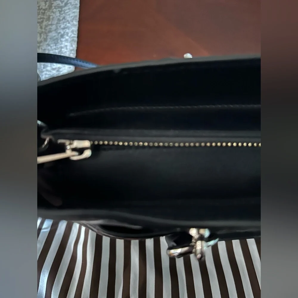 Henri Bendel Lafayette Satchel w/ Crossbody Strap in Leopard, EUC!